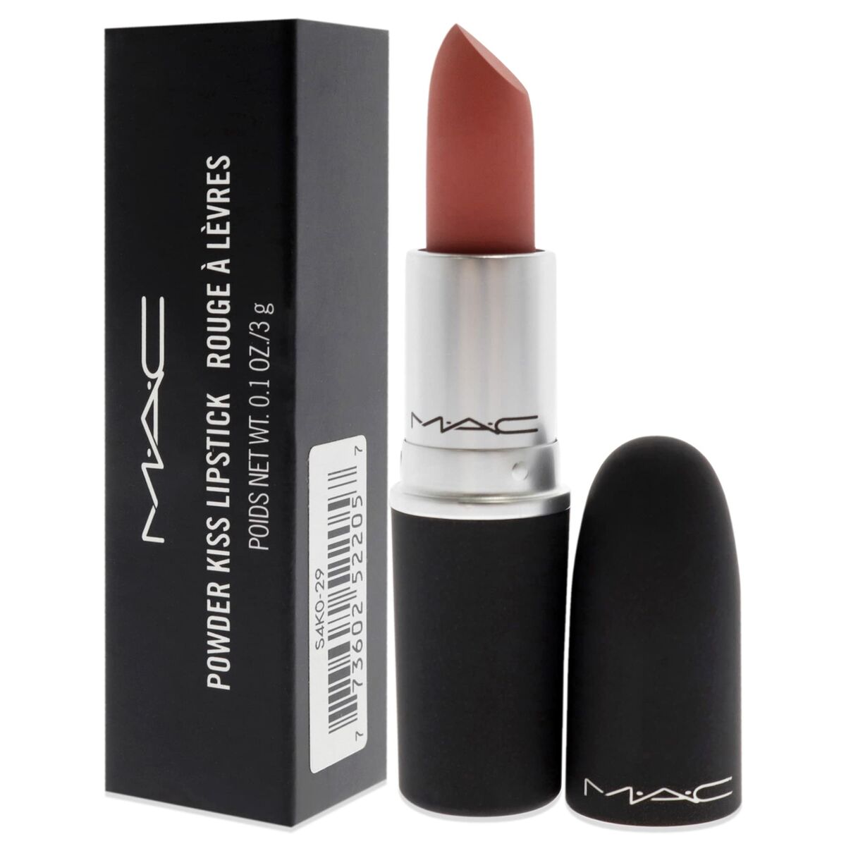 Læbestift Mac Powder Kiss Mull It Over 3 g makeup-emballage