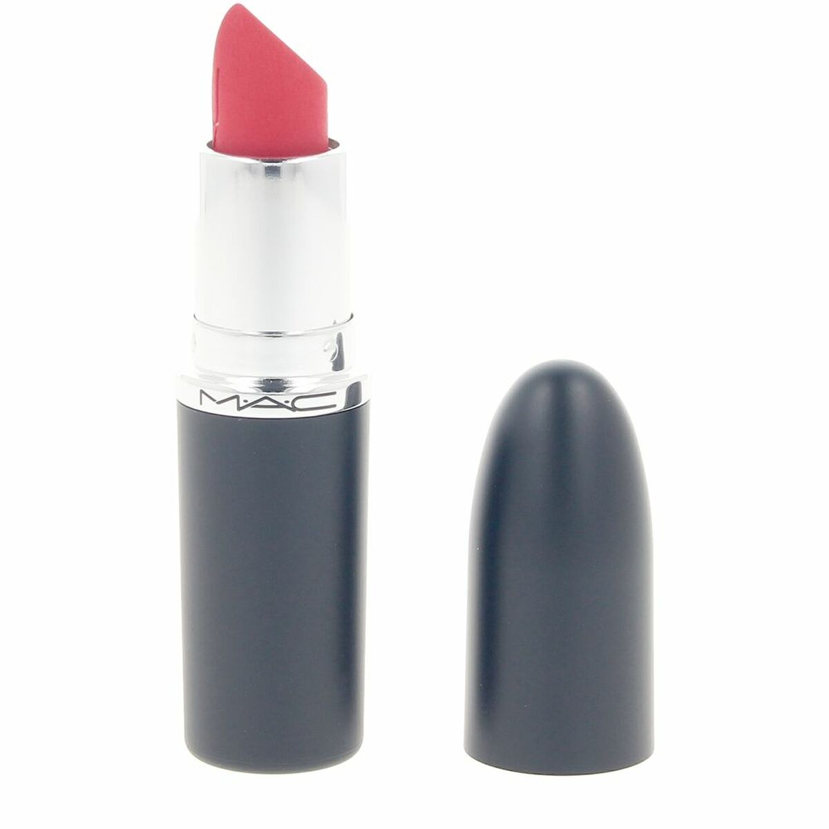 Læbestift Mac MACXIMAL Ruby Woo 3,5 g 3,5 g makeup emballage