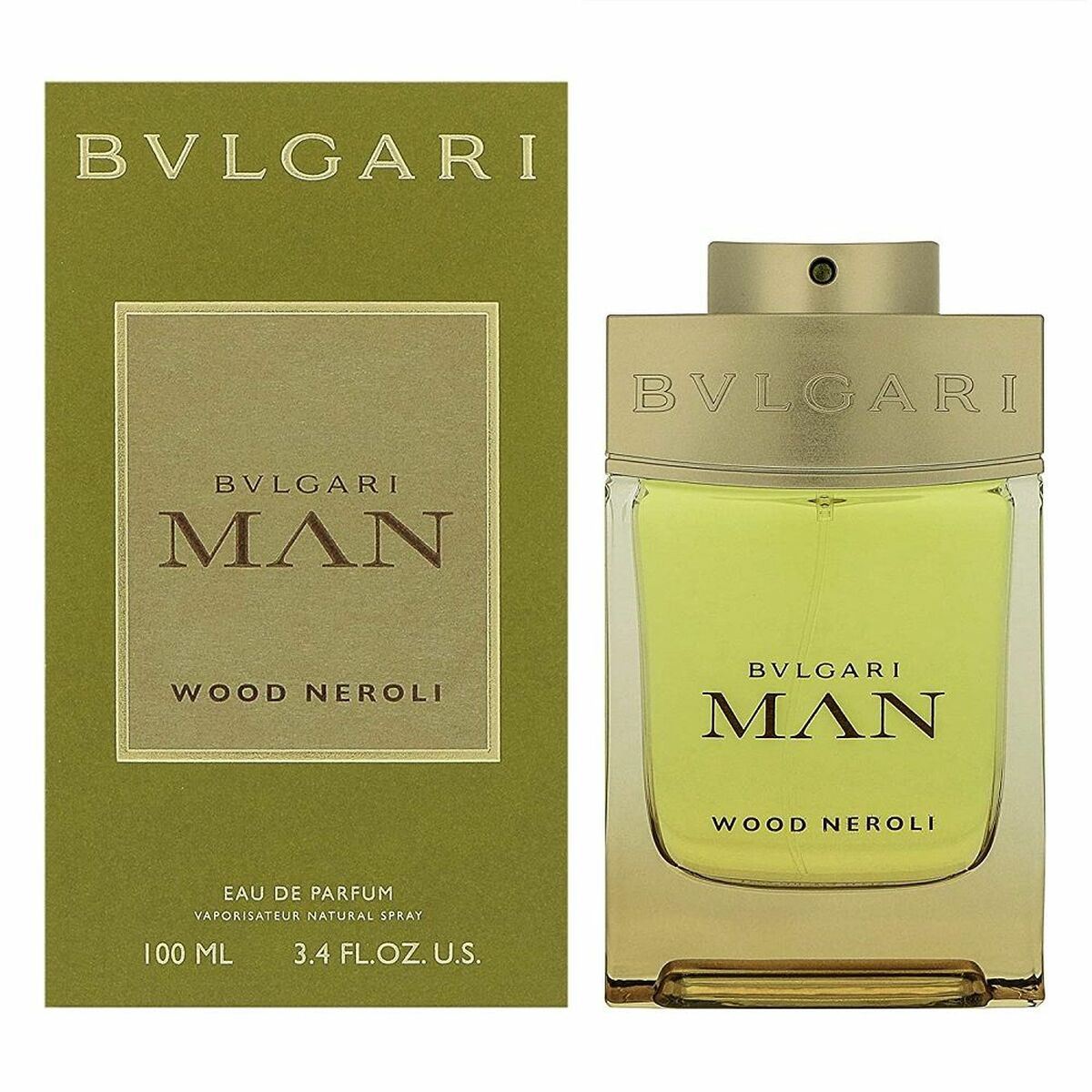 Herreparfume Bvlgari Man Wood Neroli EDP til mænd flaske