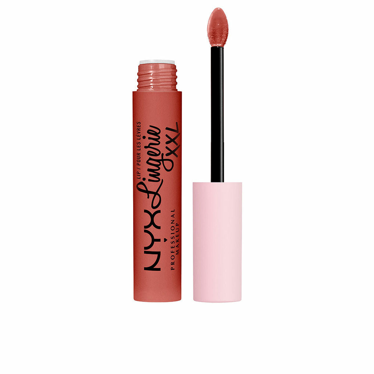 Læbestift NYX LINGERIE Beige 32,5 g makeup emballage 32,5 g