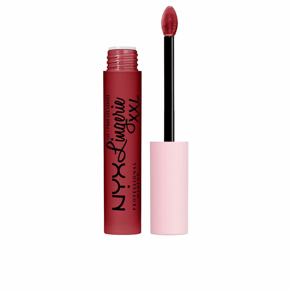 Læbestift NYX LINGERIE Beige 32,5 g makeup emballage 32,5 g