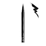 Eyeliner NYX Sort 1 ml makeup emballage