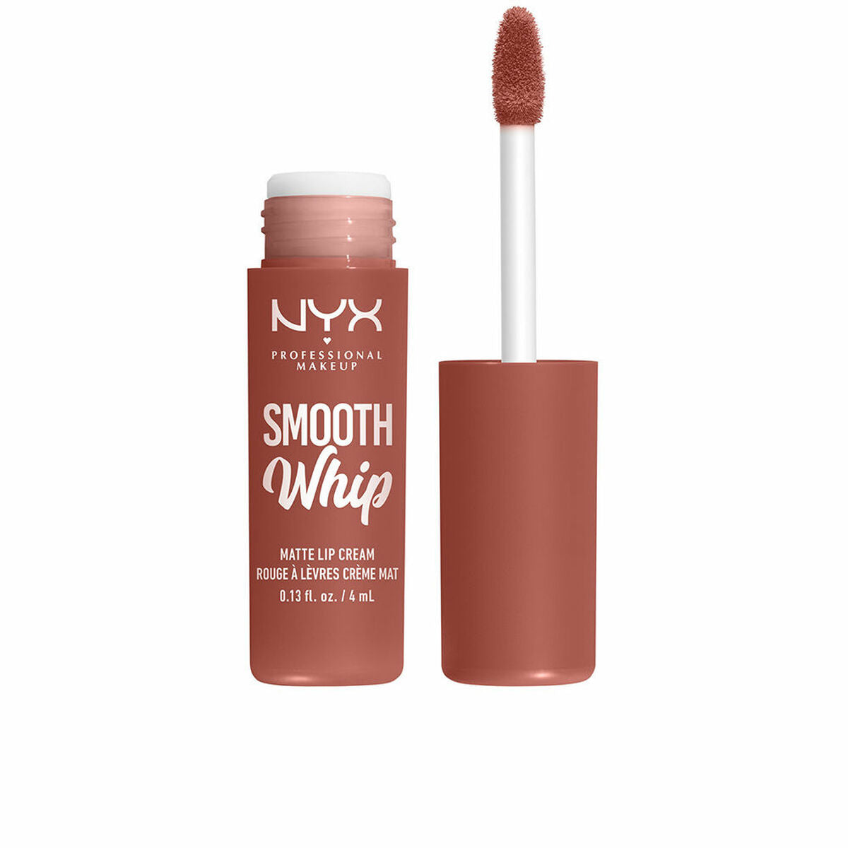 Læbestift NYX Smooth Whip Teddy fluff 4ml makeup emballage