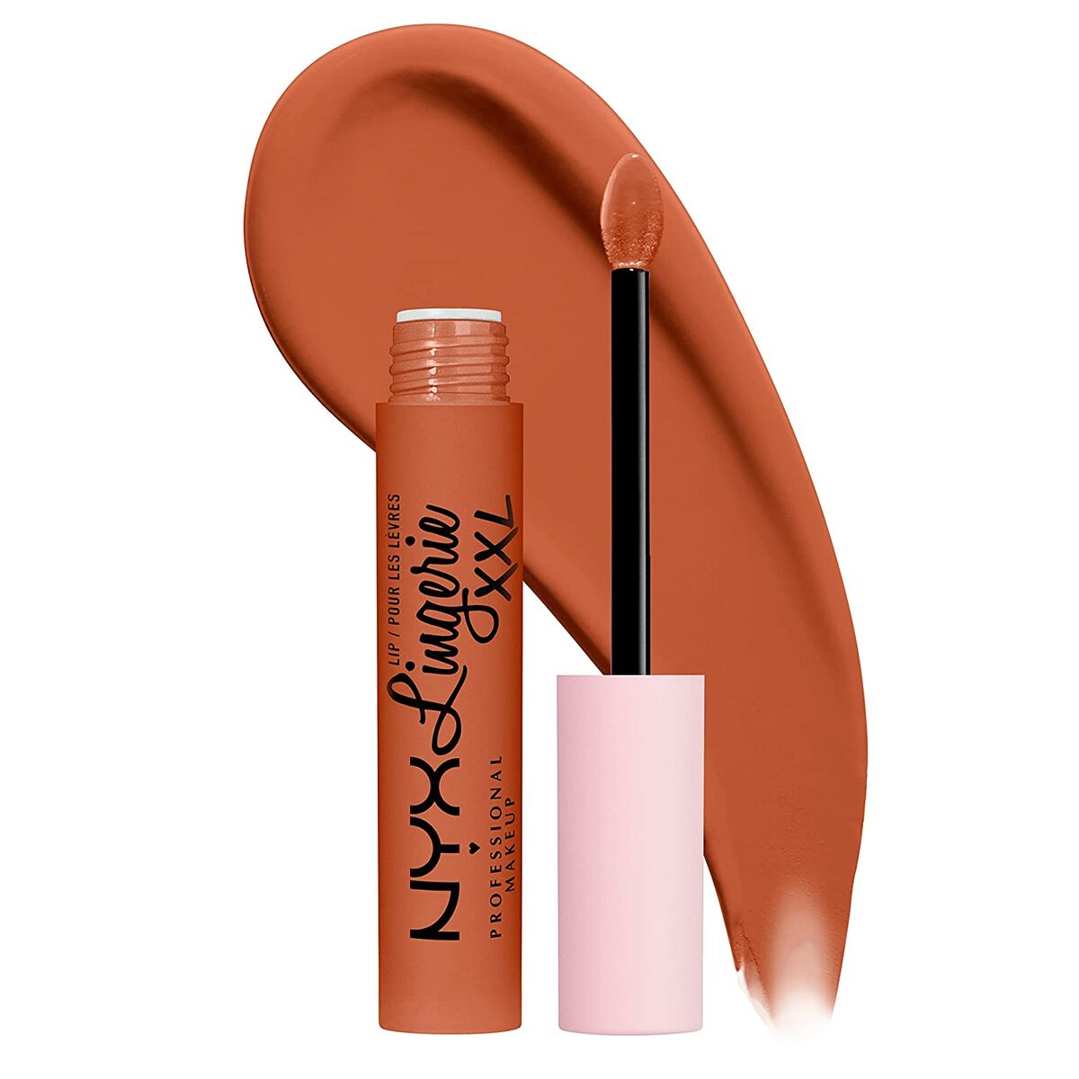 Læbestift NYX Lingeri Xxl 26-gettin caliente Nº 26-Gettin Caliente 32,5 g Flydende 32,5 g makeup-emballage