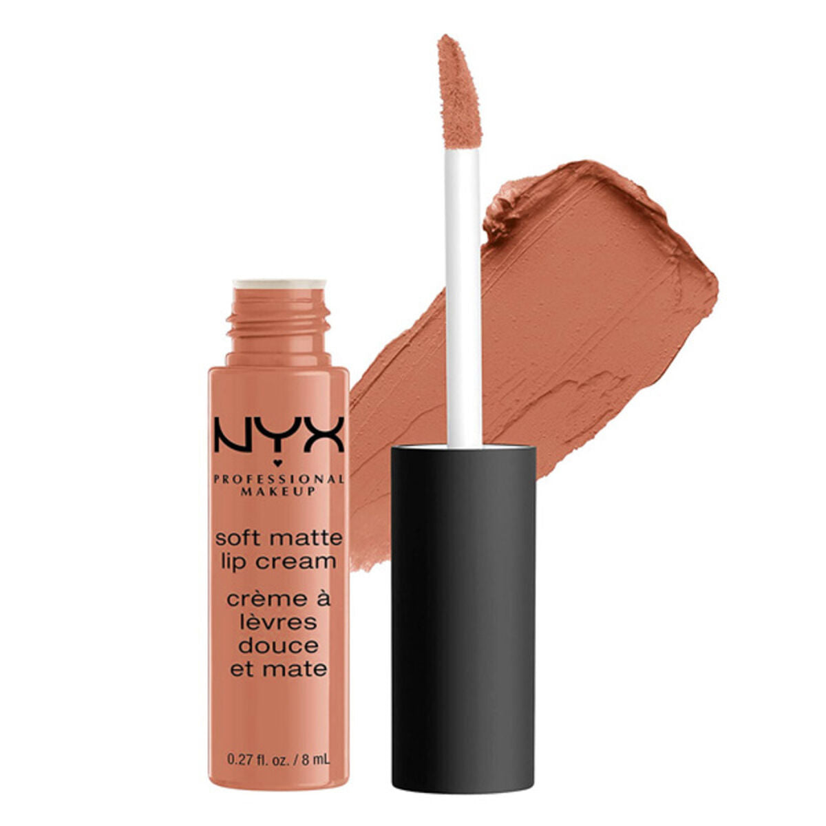 Læbestift Soft Matte NYX (8 ml) makeup-emballage