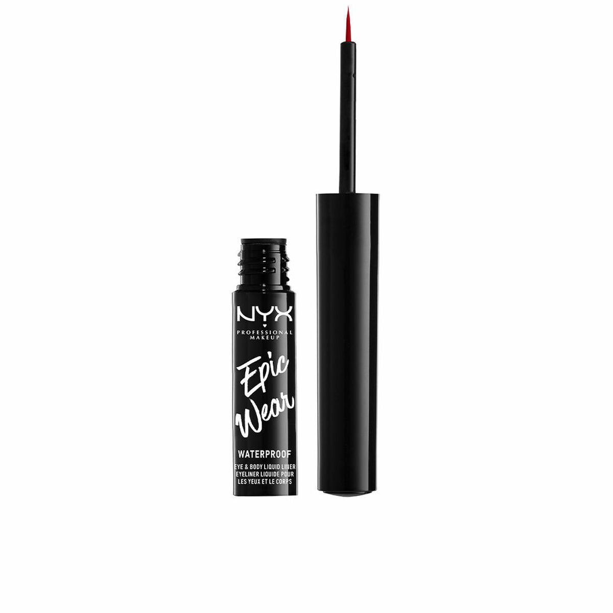 Eyeliner NYX Epic Wear Red makeup emballage