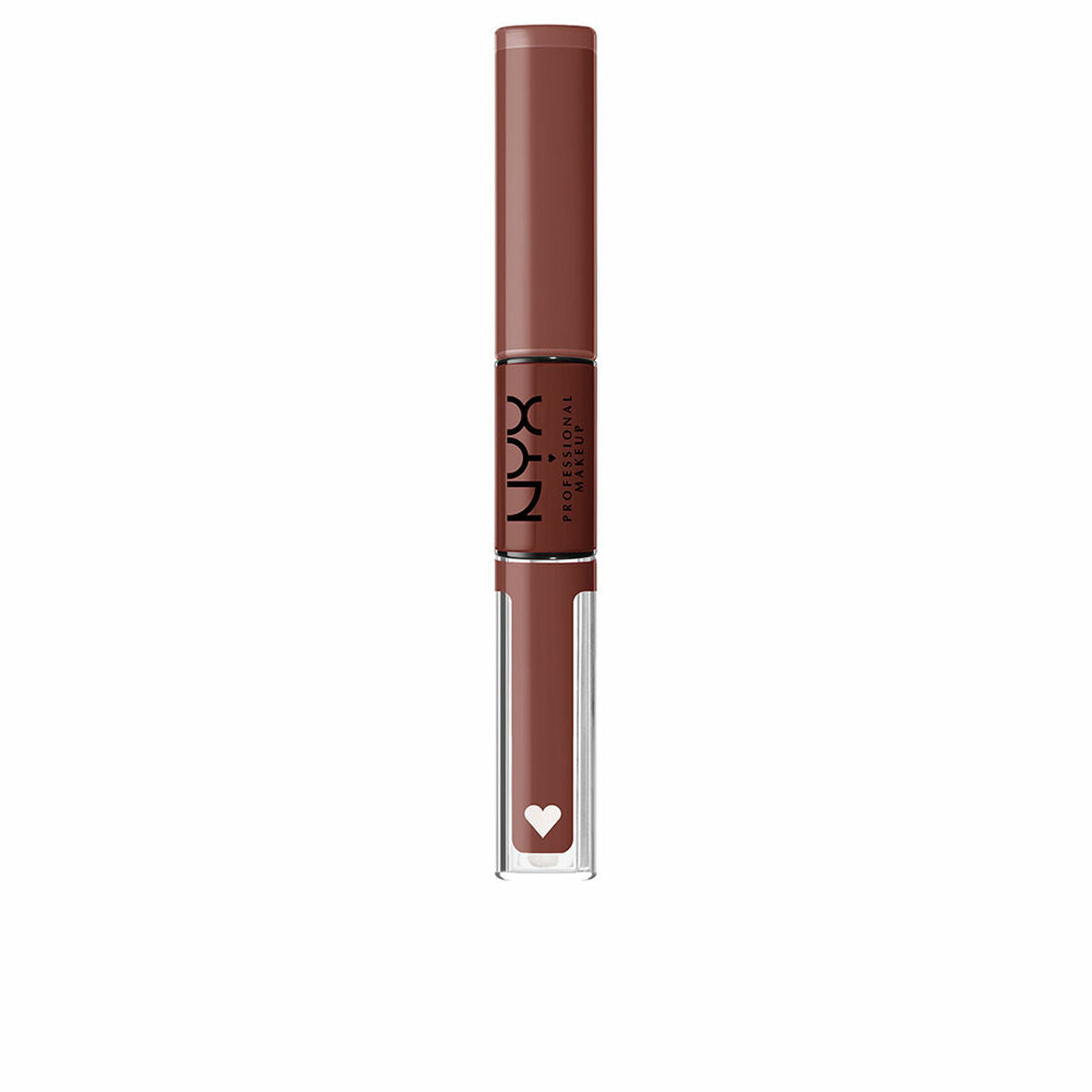 Flydende læbestift NYX Shine Loud Nº 6 Boundary pusher 3,4 ml 2-i-1 3,4 ml makeup-emballage
