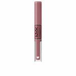 Flydende læbestift NYX Shine Loud Overnight hero 3,4 ml 2-i-1 3,4 ml makeup-emballage