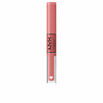 Flydende læbestift NYX Shine Loud Cash flow 3,4 ml 2-i-1 3,4 ml makeup-emballage