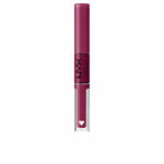 Flydende læbestift NYX Shine Loud Nº 20 In charge 3,4 ml 2-i-1 3,4 ml makeup-emballage