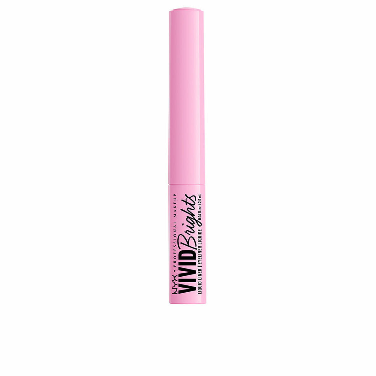 Øjenblyant NYX Vivid Bright Nº 07 Lusket pink 2 ml Flydende produktemballage