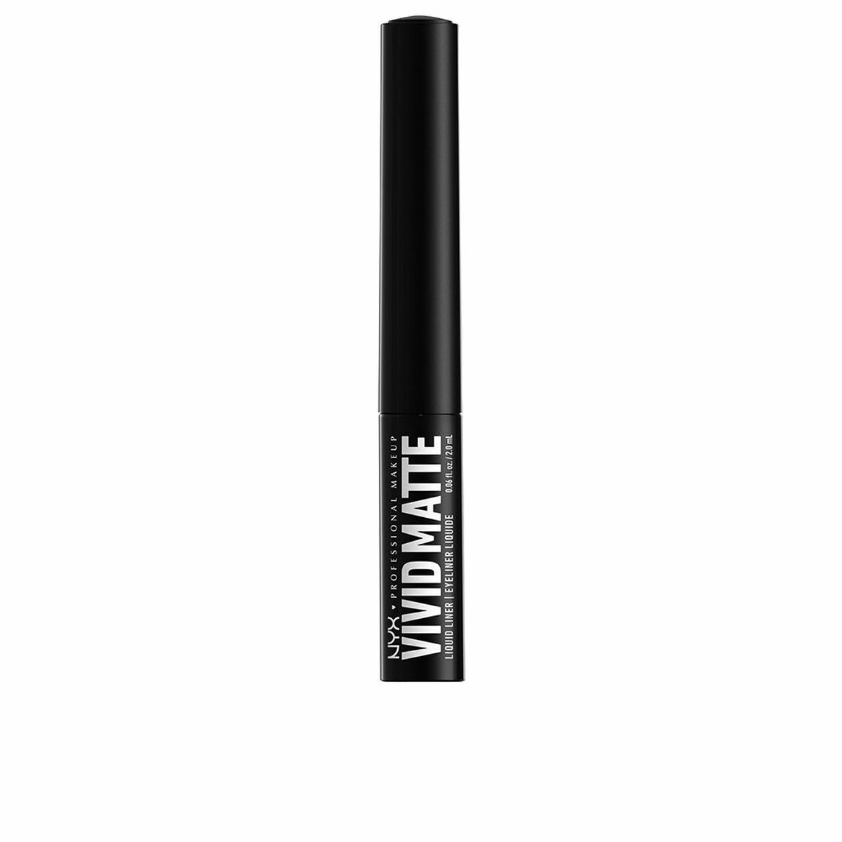 Øjenblyant NYX Vivid Matte Black 2 ml Flydende produktemballage