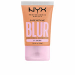 Flydende Make Up Base NYX Bare With Me Blur Nº 07- gylden 30 ml produktemballage
