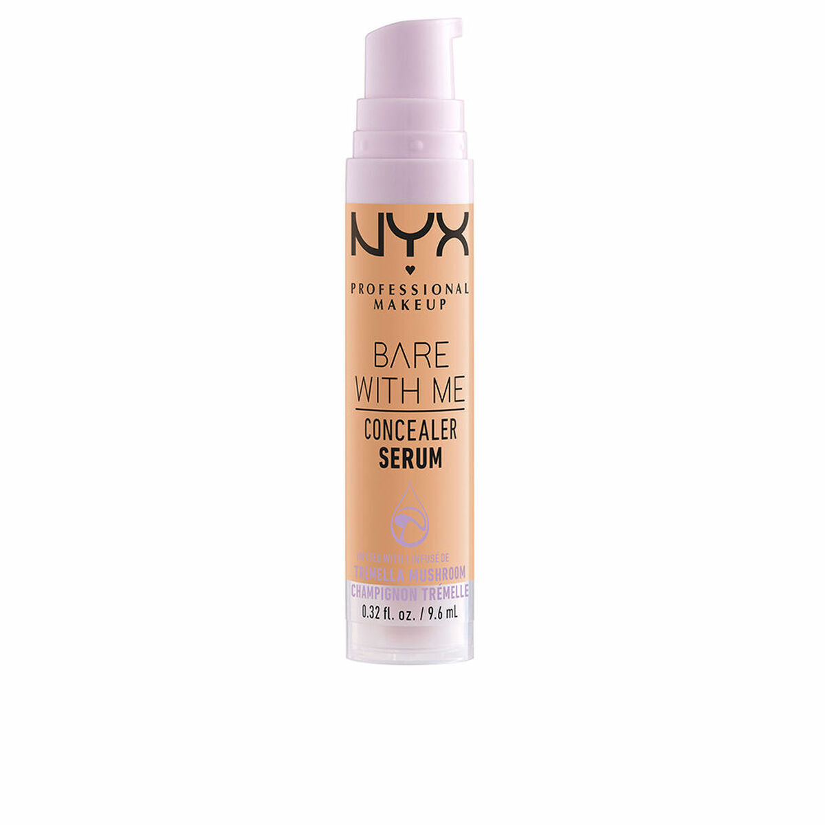 Ansigtskorrektor NYX Bare With Me Serum Medium gylden 9,6 ml serumflaske 9,6 ml