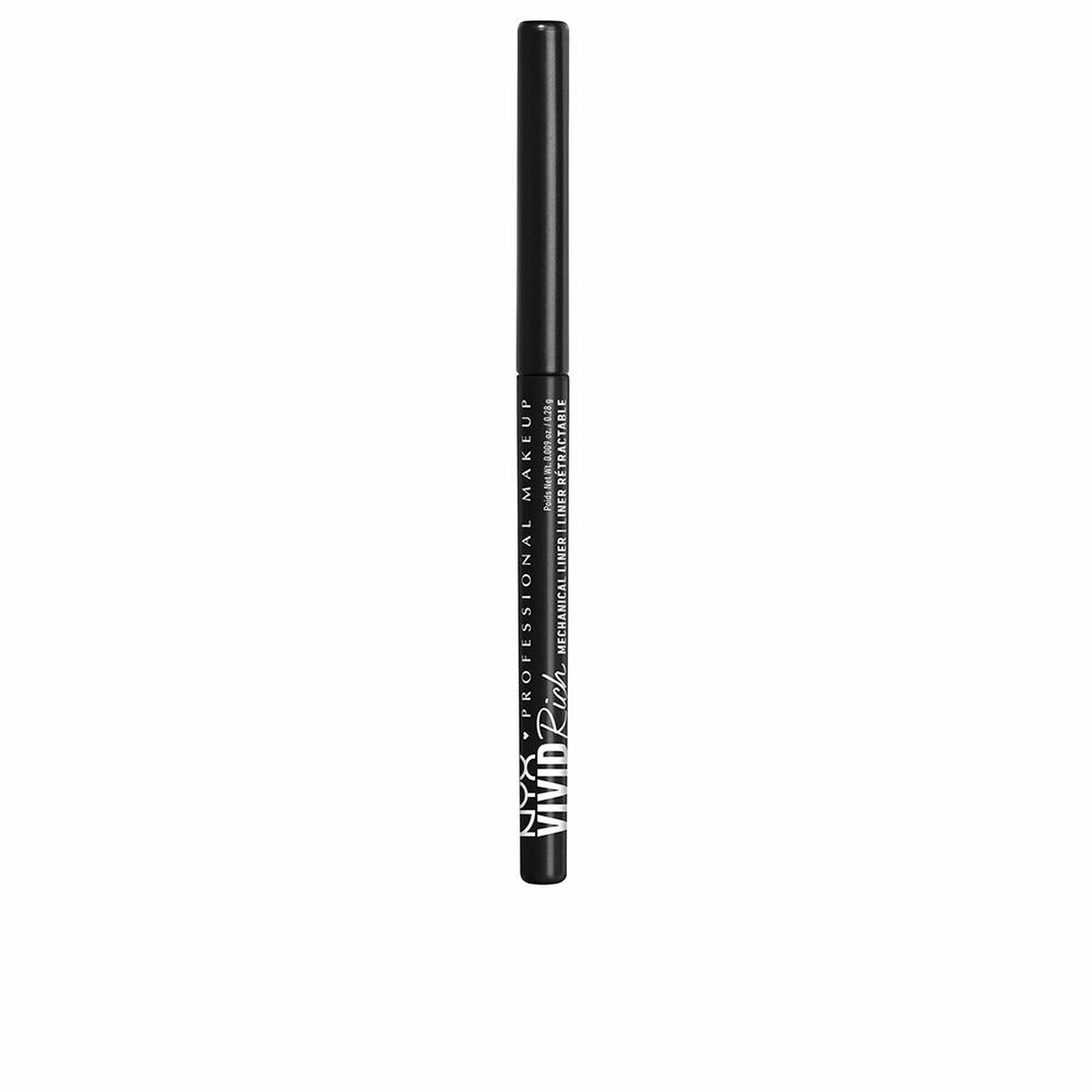 Eyeliner NYX Vivid Rich Mechanical Black Nº 16 0,28 g makeup emballage 0,28 g
