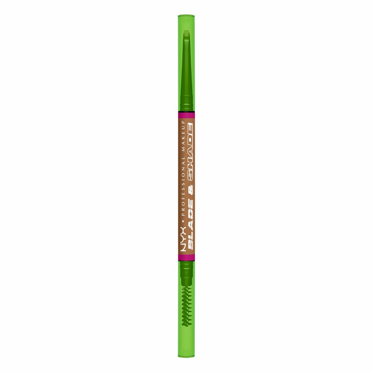 Øjenbrynsblyant NYX BLADE & SHADE NANO Nº 01-Ash Blond produktemballage