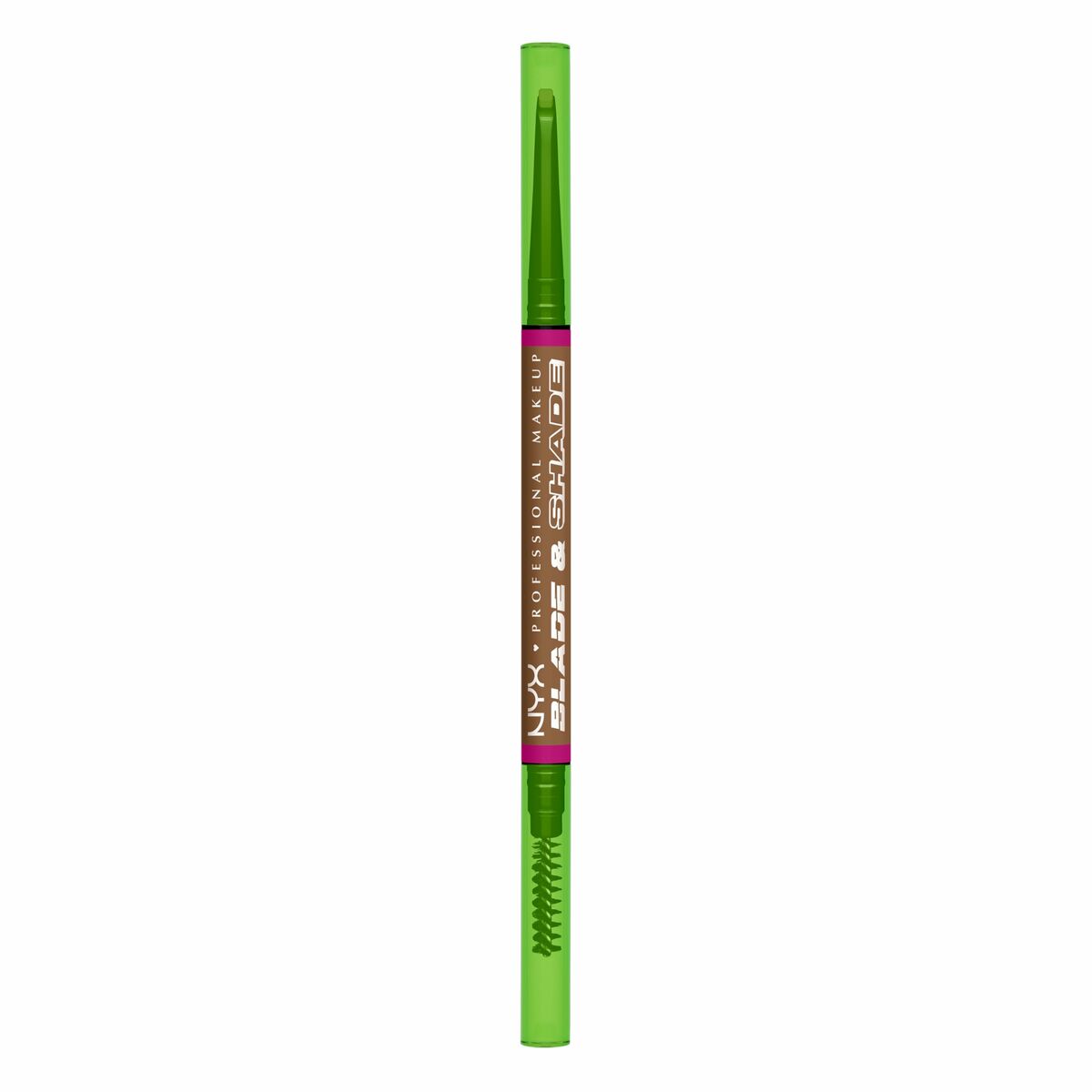 Øjenbrynsblyant NYX BLADE & SHADE NANO Nº 02 Blond produktemballage