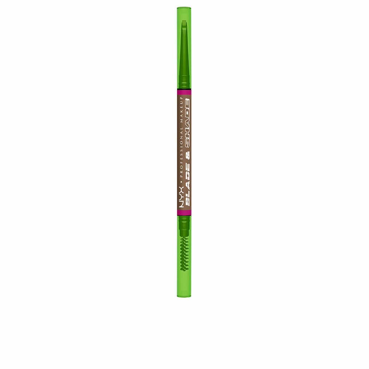 Øjenbrynsblyant NYX BLADE & SHADE NANO Nº 04-Taupe produktemballage