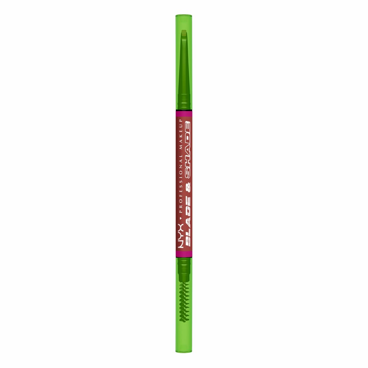 Øjenbrynsblyant NYX BLADE & SHADE NANO Nº 06-Rich Auburn produktemballage