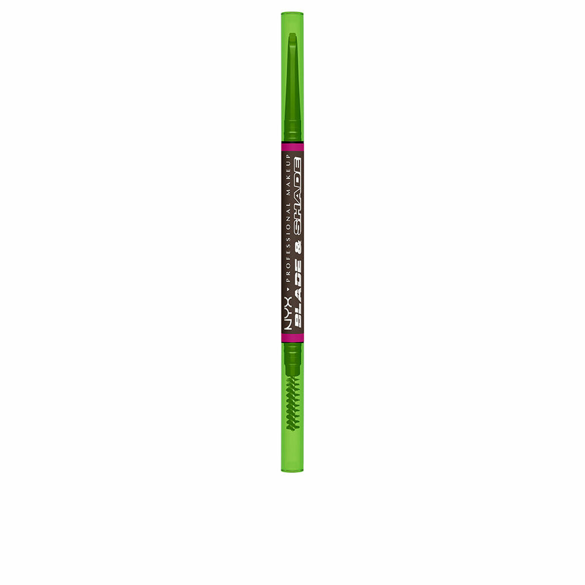 Øjenbrynsblyant NYX BLADE & SHADE NANO Nº 07-Ash Brown produktemballage
