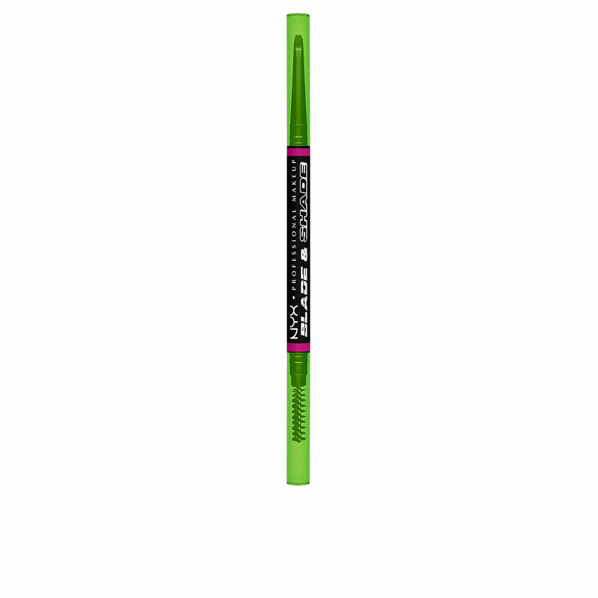 Øjenbrynsblyant NYX BLADE & SHADE NANO Nº 12-Sort produktemballage