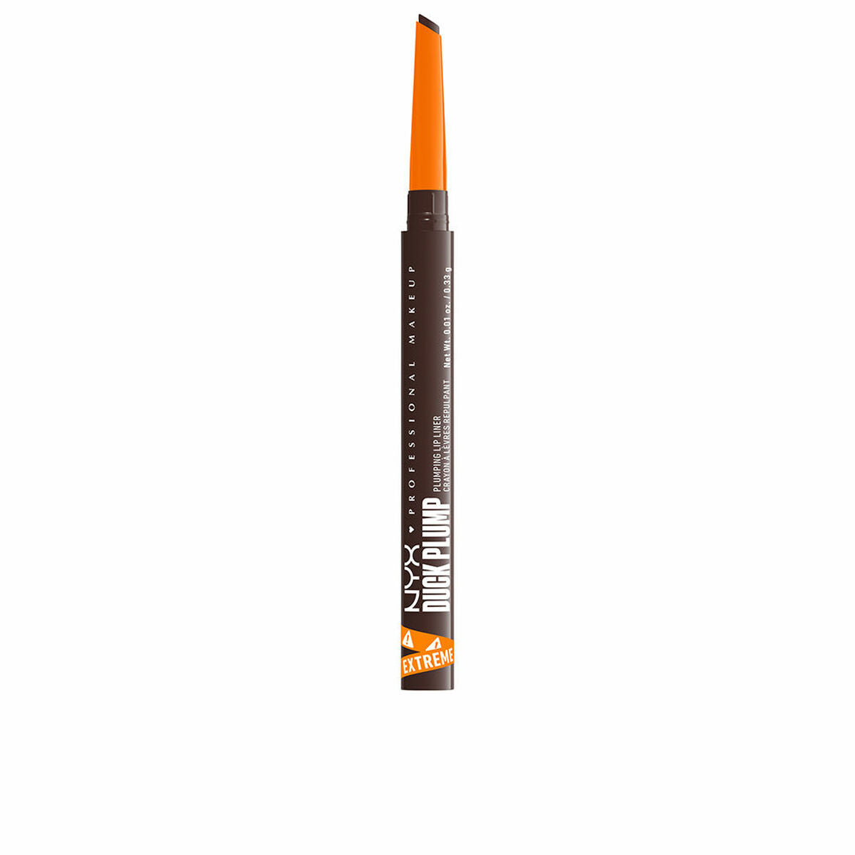 Lip Liner NYX DUCK PLUMP Nº 07-Swollen Spice Nº 12-Dobbeltdosis makeup-emballage