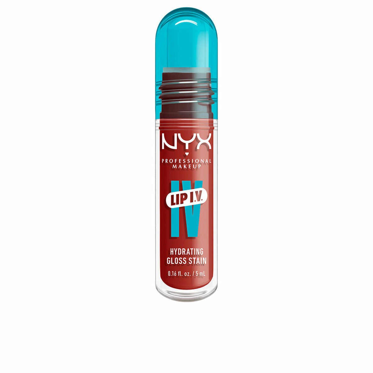 Glans NYX LIP IV Orange Nº 12-Burst That Tang! 5 ml produktemballage