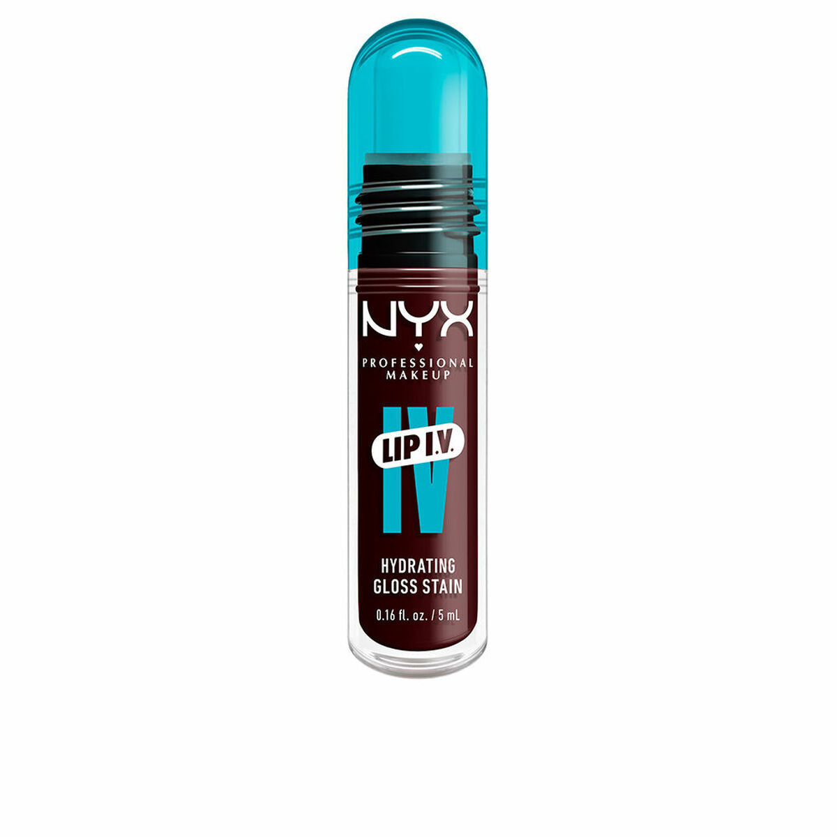 Lipgloss NYX LIP IV Nº 15-Water 'Bout Wine? 5 ml produktemballage