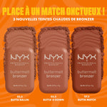 MakeUp Sæt NYX BUTTERMELT BRONZER produktemballage
