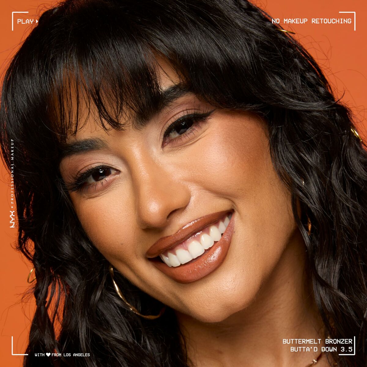 MakeUp Sæt NYX BUTTERMELT BRONZER produktemballage