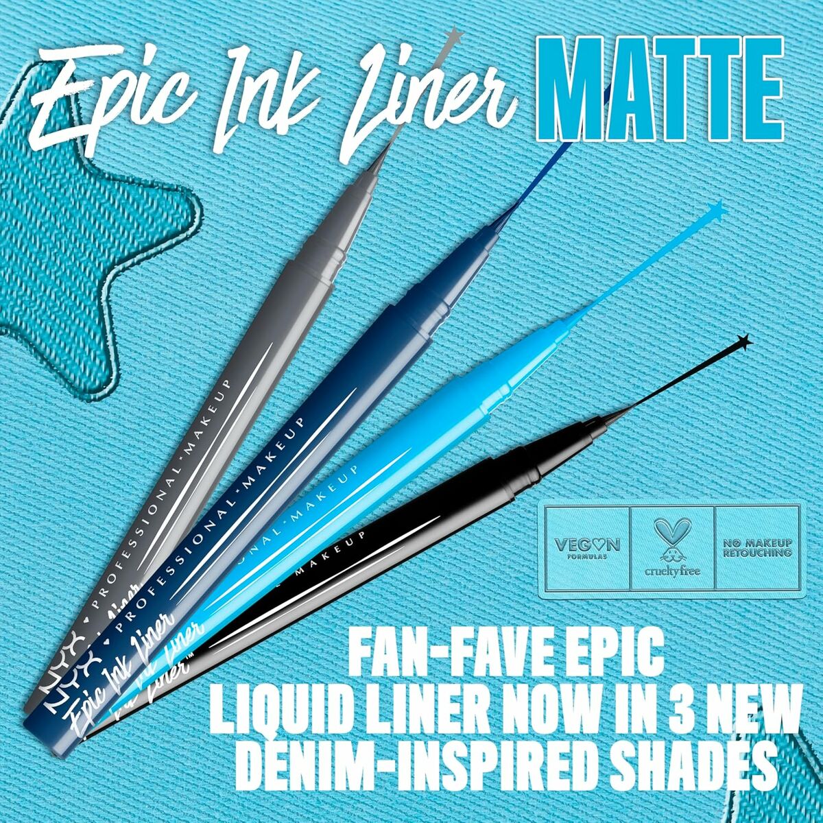 Make-up sæt NYX EPIC INK LINER produktemballage