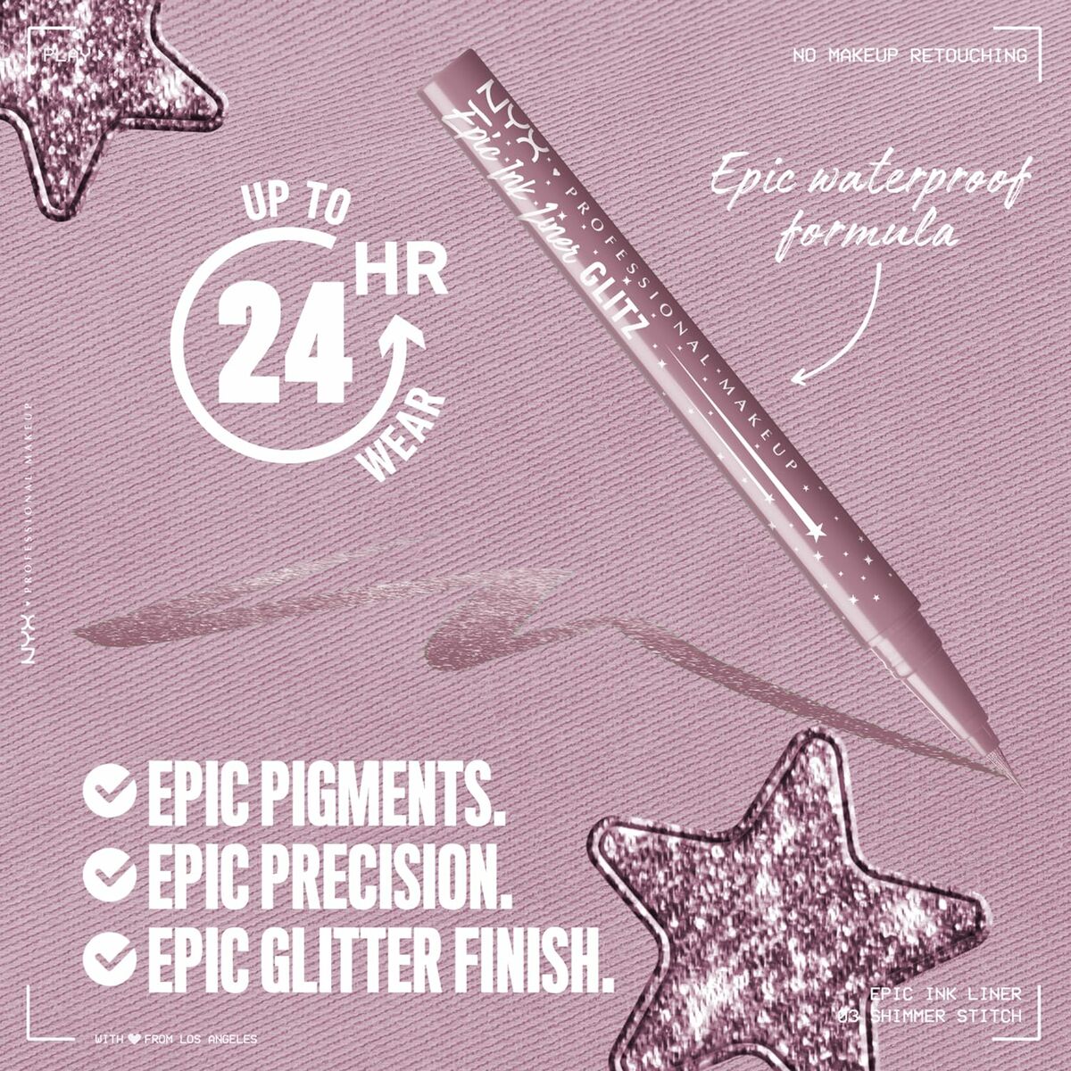 Make-up sæt NYX EPIC INK LINER GLITZ produktemballage