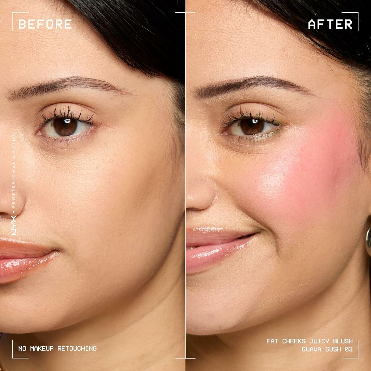 MakeUp Set NYX FAT CHEEKS produktemballage