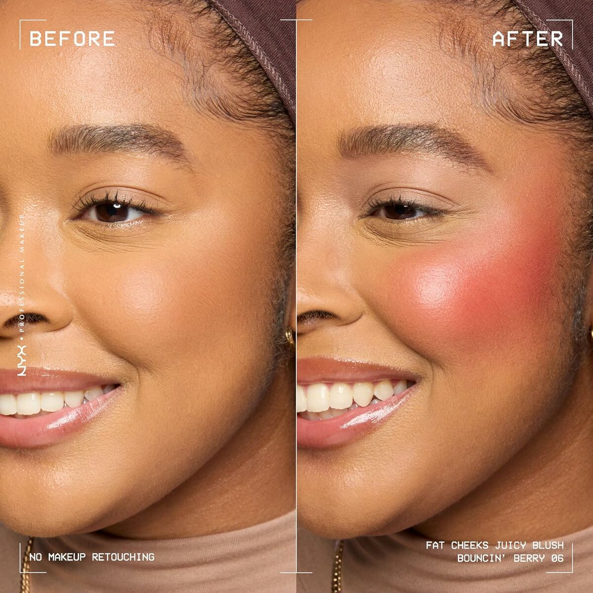MakeUp Set NYX FAT CHEEKS produktemballage