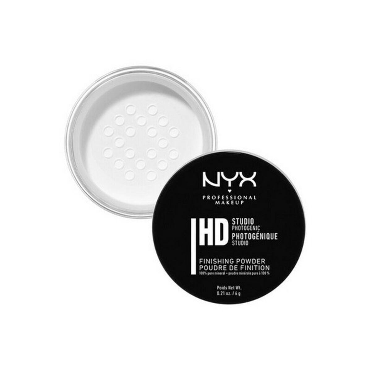 Make-up Fixing Powders NYX SFP01 Gennemsigtig 6 g makeup emballage