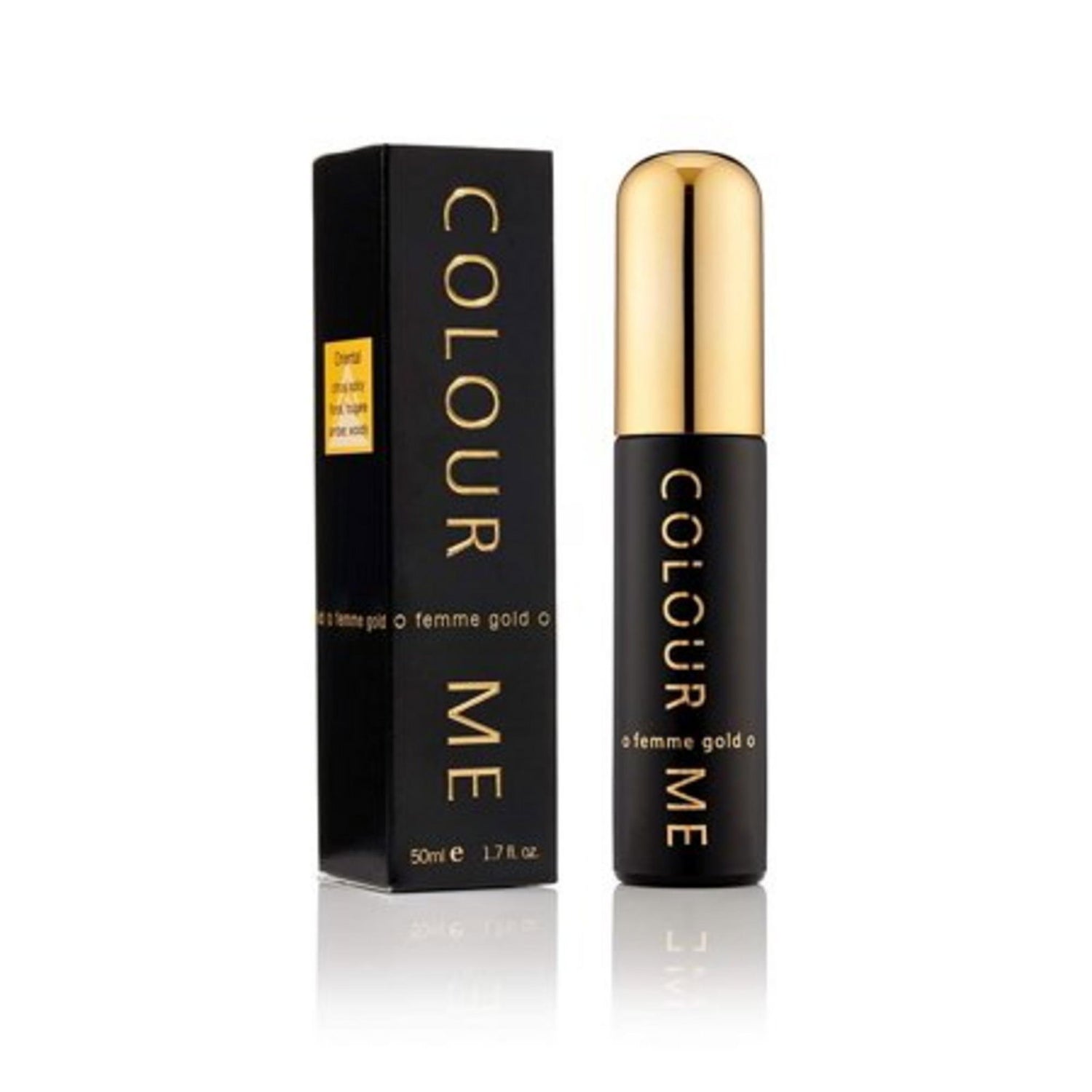 Milton Lloyd, Colour Me Femme Gold, Eau De Parfum, For Women, 50 ml