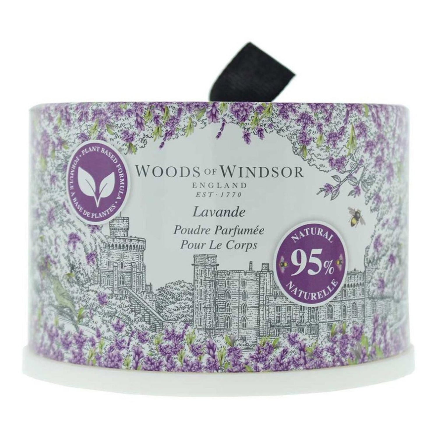 Woods Of Windsor, Lavender, Powder Cream, 100 g