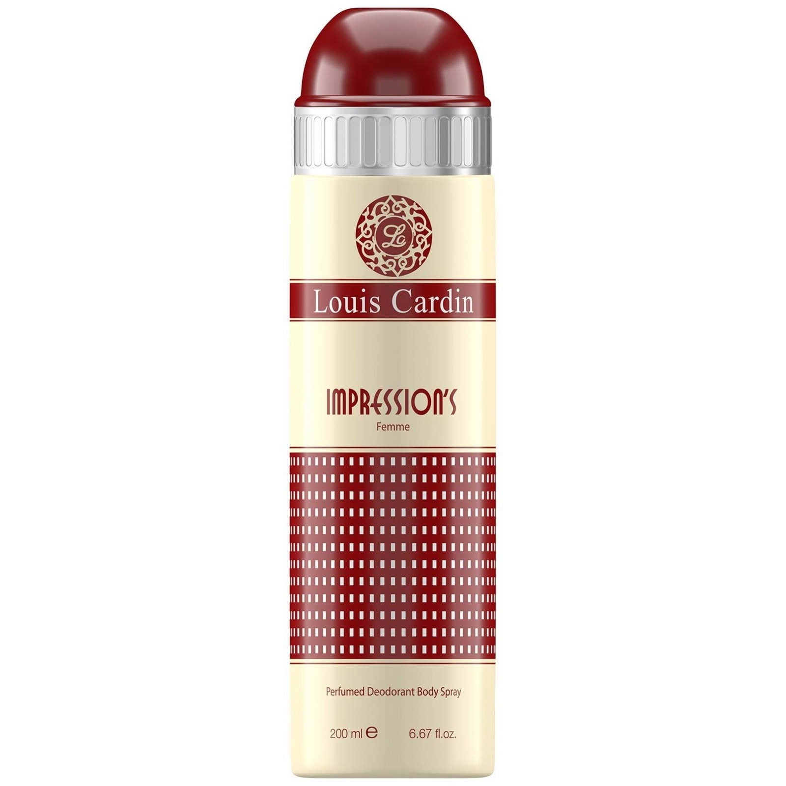 Louis Cardin, Impression’s, Deodorant Spray, For Women, 200 ml