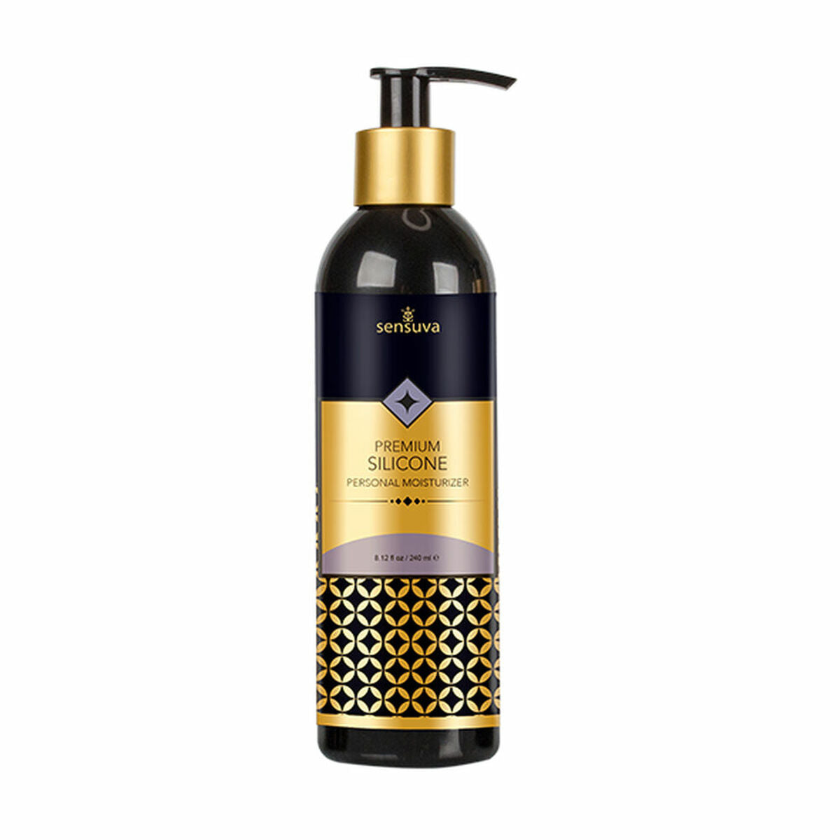 Silikone smøremiddel Sensuva 240 ml produktemballage