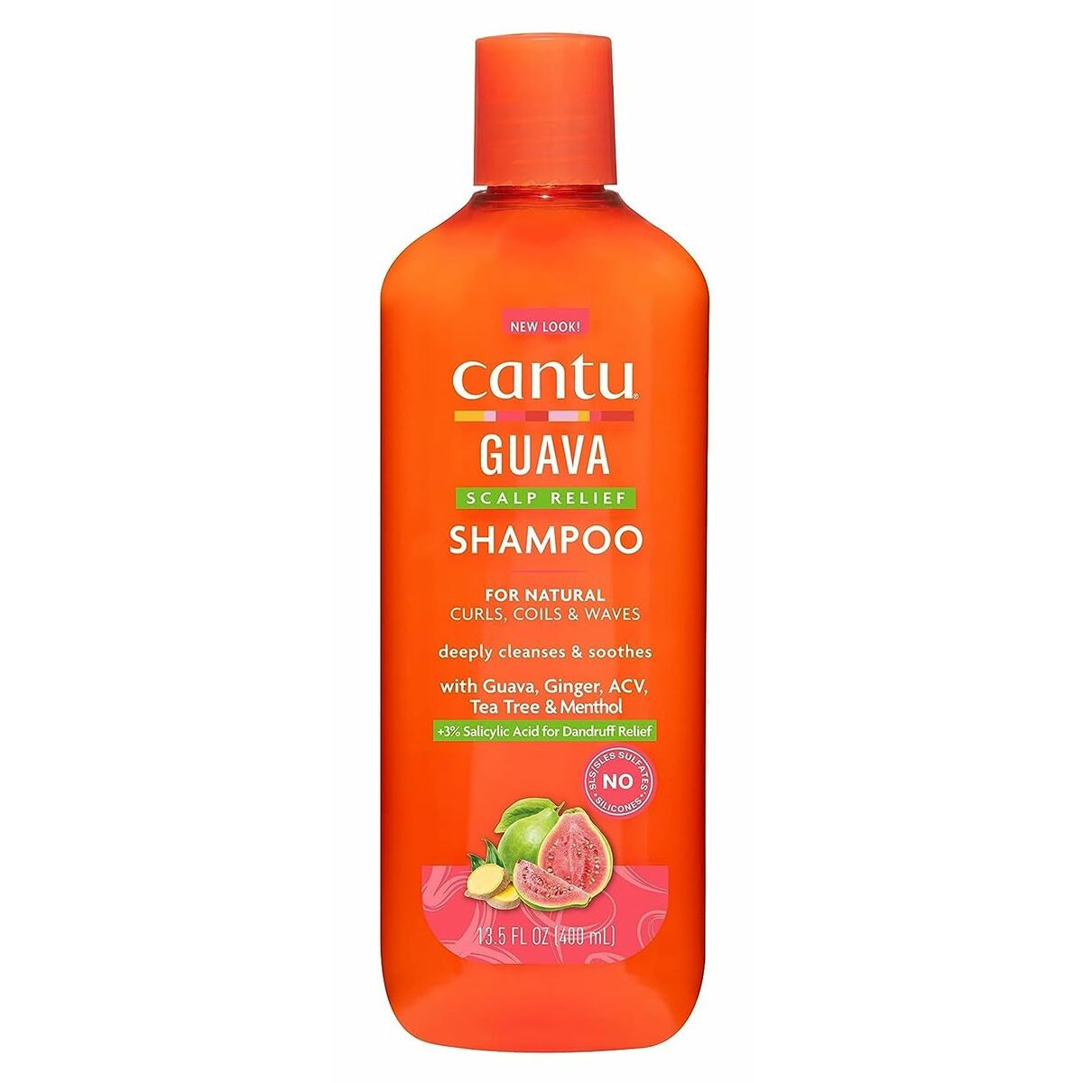Anti-skælshampoo Cantu Scalp relief 400 ml shampooflaske