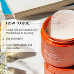 Facial Exfoliator StriVectin Daily Reveal 60 Units produktemballage