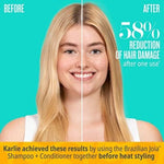 Glatte shampoo Sol De Janeiro BRAZILIAN JOIA 295 ml til kvinder shampooflaske