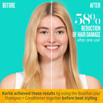 Glatte shampoo Sol De Janeiro BRAZILIAN JOIA 295 ml til kvinder shampooflaske
