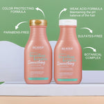 Straightening Shampoo Beaver BRAZILIAN KERATIN 350 ml shampooflaske