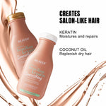 Straightening Shampoo Beaver BRAZILIAN KERATIN 350 ml shampooflaske