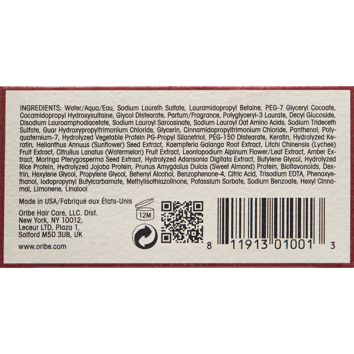 Shampoo Oribe 250 ml shampooflaske