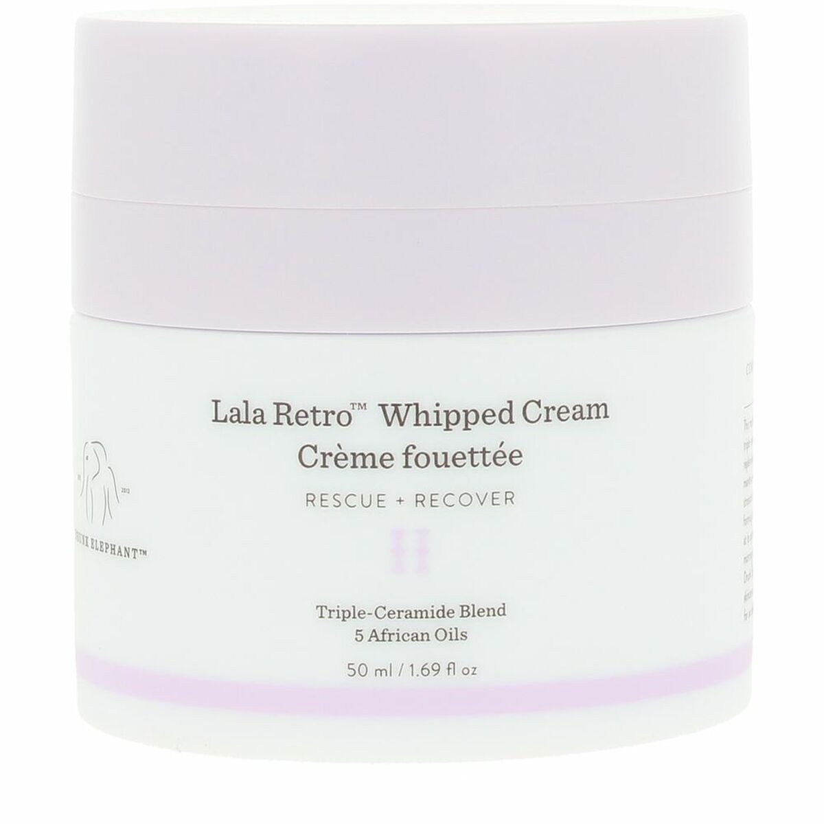 Ansigtscreme Drunk Elephant LALA RETRO PISKET 50 ml hudplejeemballage