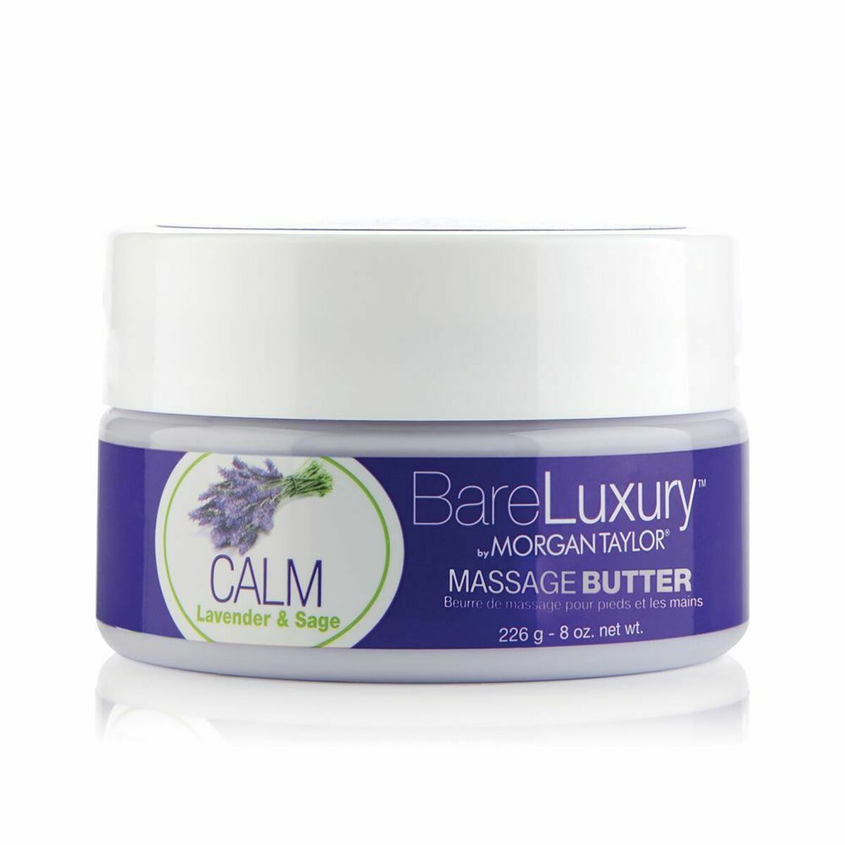 Soothing Mask Morgan Taylor Calm 240 ml Lavendar Massage maske emballage