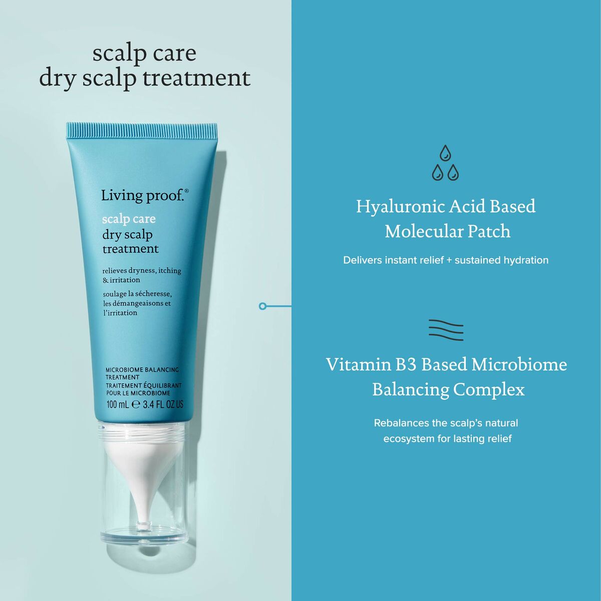 Hair Mask Living Proof Scalp Care 100 ml hårmaske emballage
