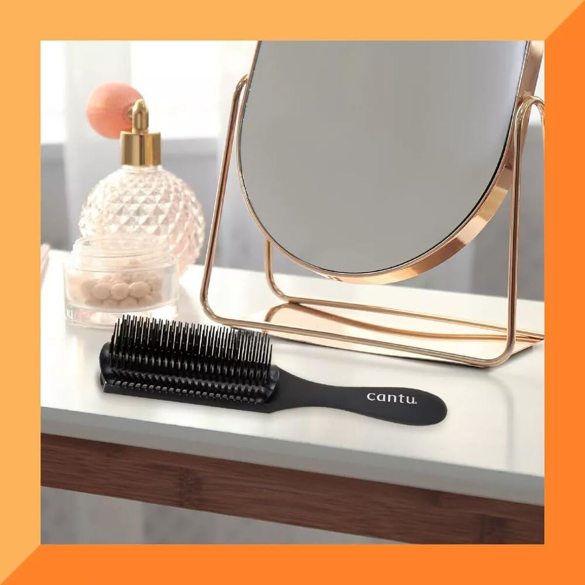 Detangling Hairbrush Cantu STURDY DETANLING Sort (1 enhed) produktemballage